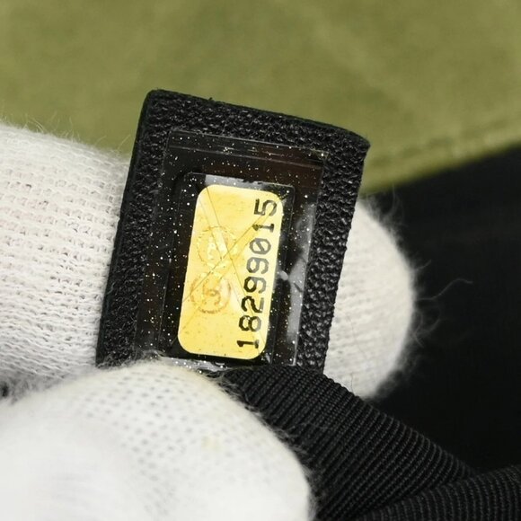 Boy Chanel Khaki Calfskin Medium Chain Shoulder Bag NQ00948 - Picture 9 of 10